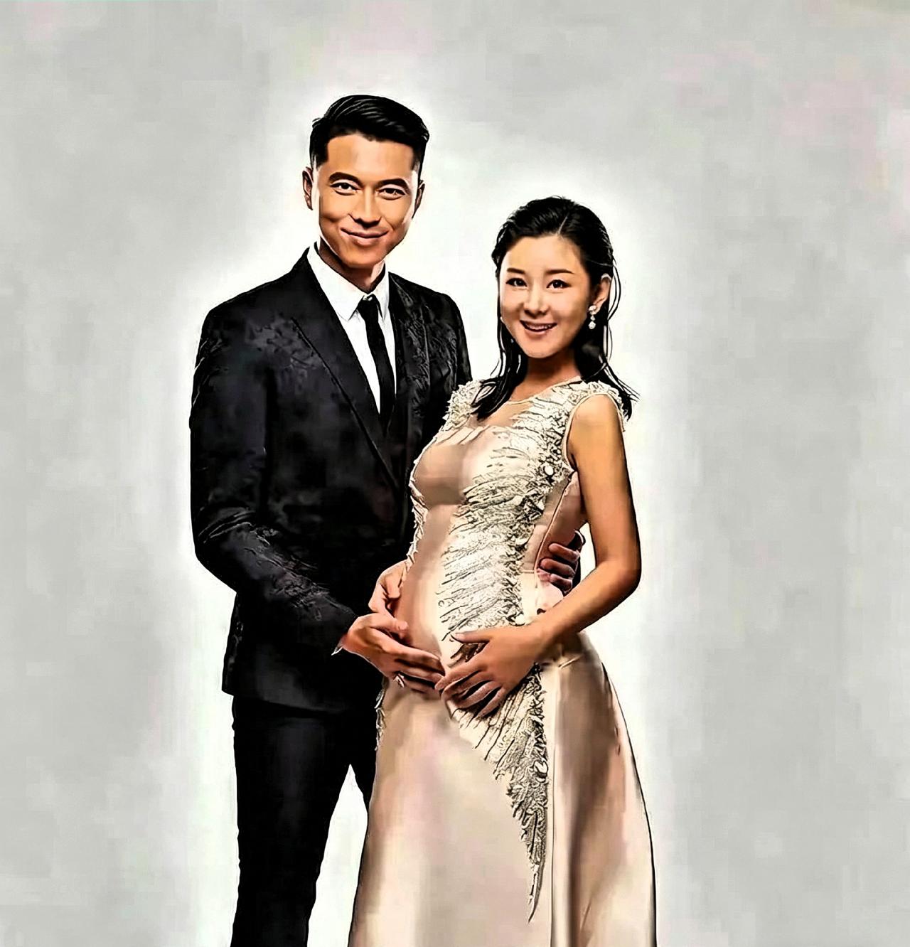 今天刷到一个消息，属实给我看愣了。40岁，女演员，肚子里怀着第三胎。她和王