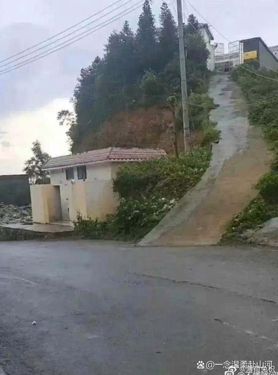 这户人家住那么高车能开的进去吗​​​