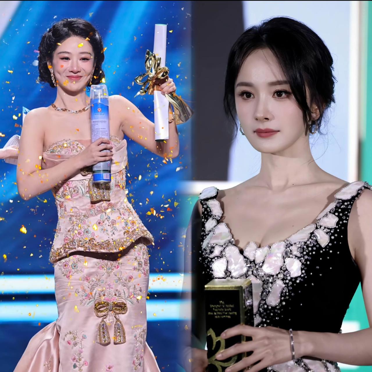 杨幂这次没能获奖很正常的杨紫最重要的一点，她是比不上的不是演技，也不是流量，