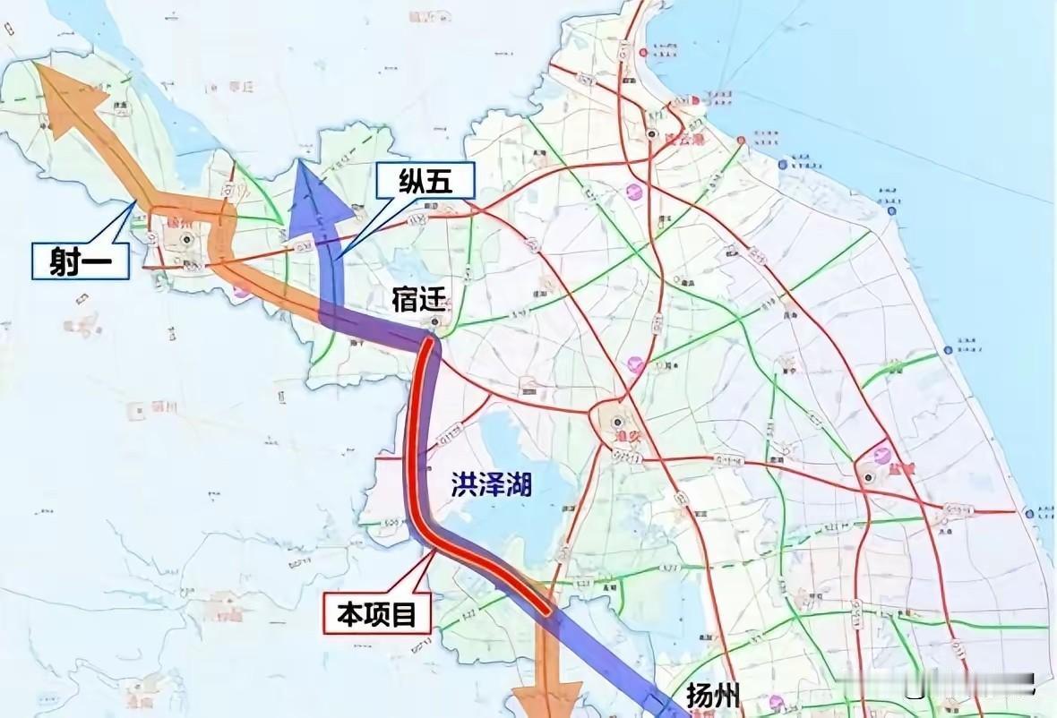 重磅消息，新扬高速扩建，挖机已经进场施工了。作为江苏段京沪高速公路的平行线，车