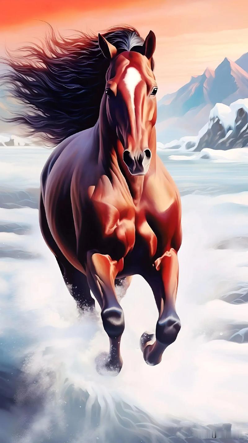 《七绝*万马盛世》乐韵诗心原创诗词:骏马奔腾四海通，雄鹰展翅九州红。风云际