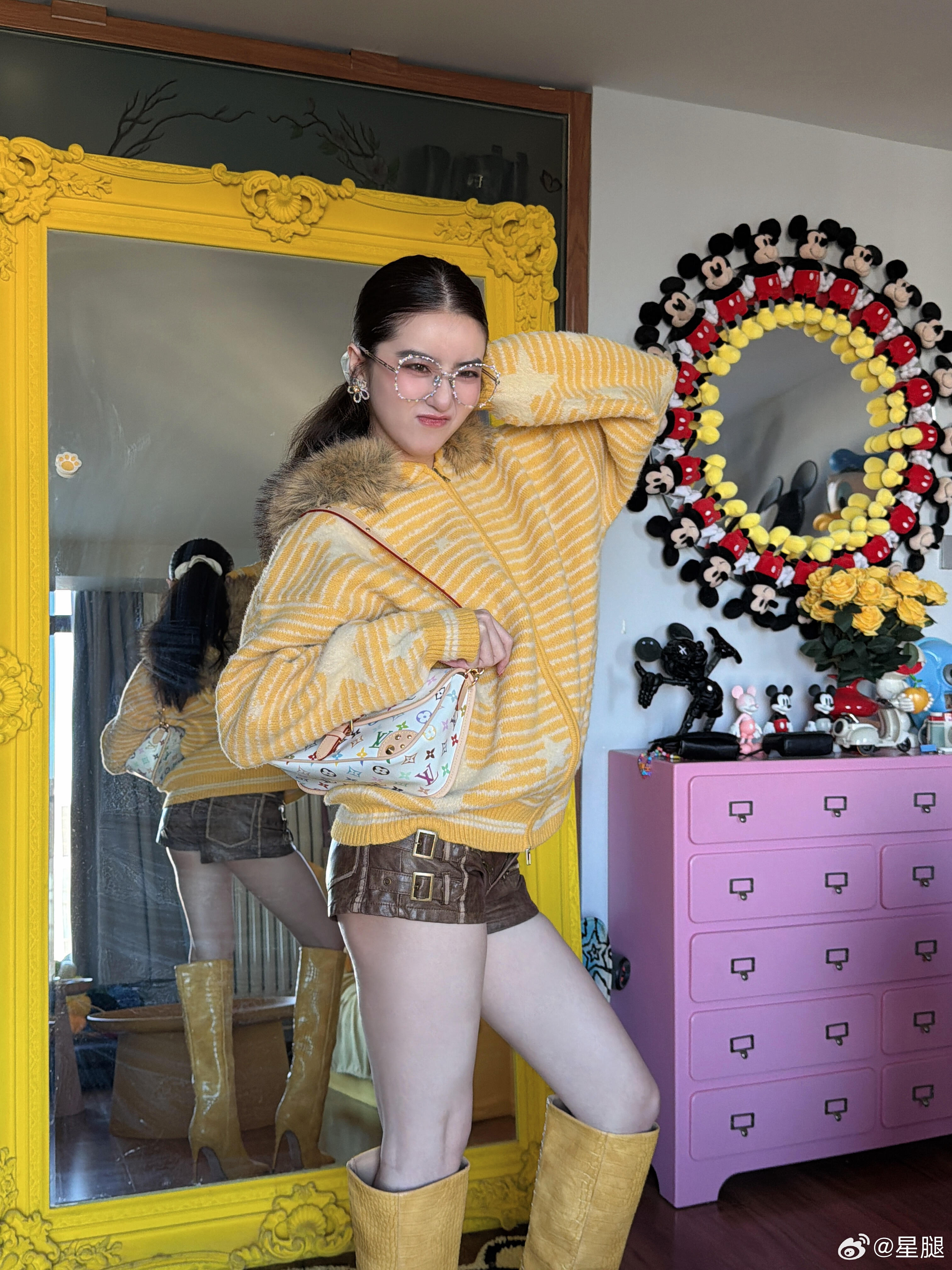 李凯馨🍋冬季多巴胺穿搭