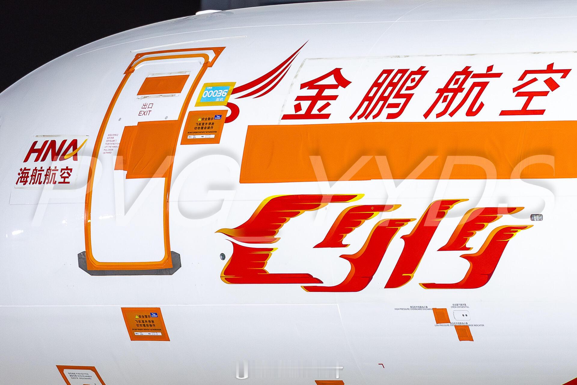 金鹏航空首架C919190视角