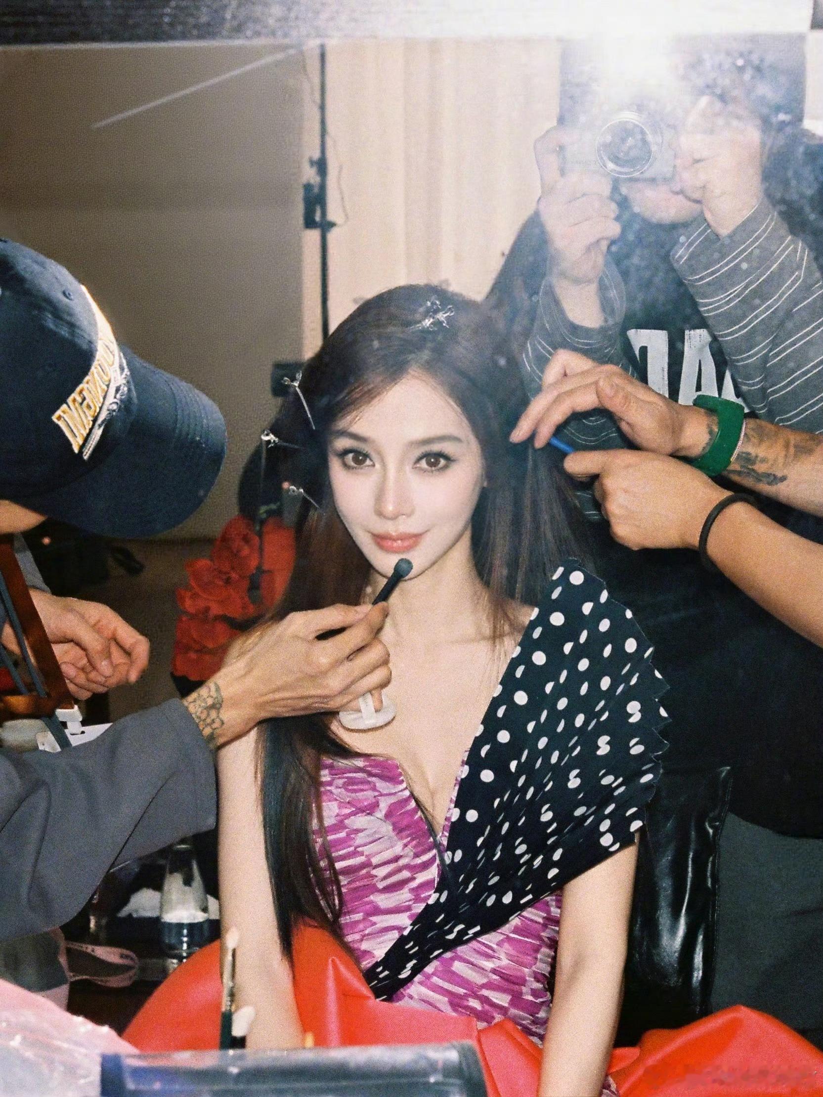 angelababy完全是芭比好美好美