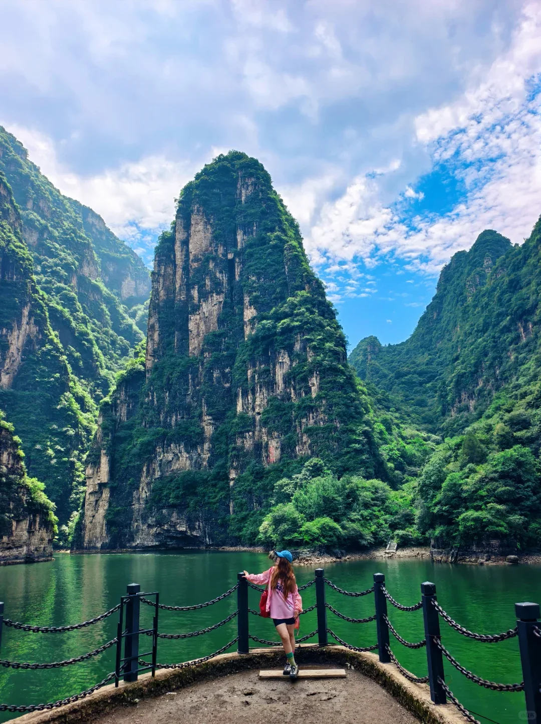 逃去龙庆峡直接解锁22℃清凉世界🌿