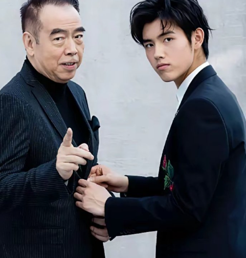 当初很多人好奇，陈凯歌这样的颜值，怎么能将大美女陈红搞定。后来一看到陈飞宇，就