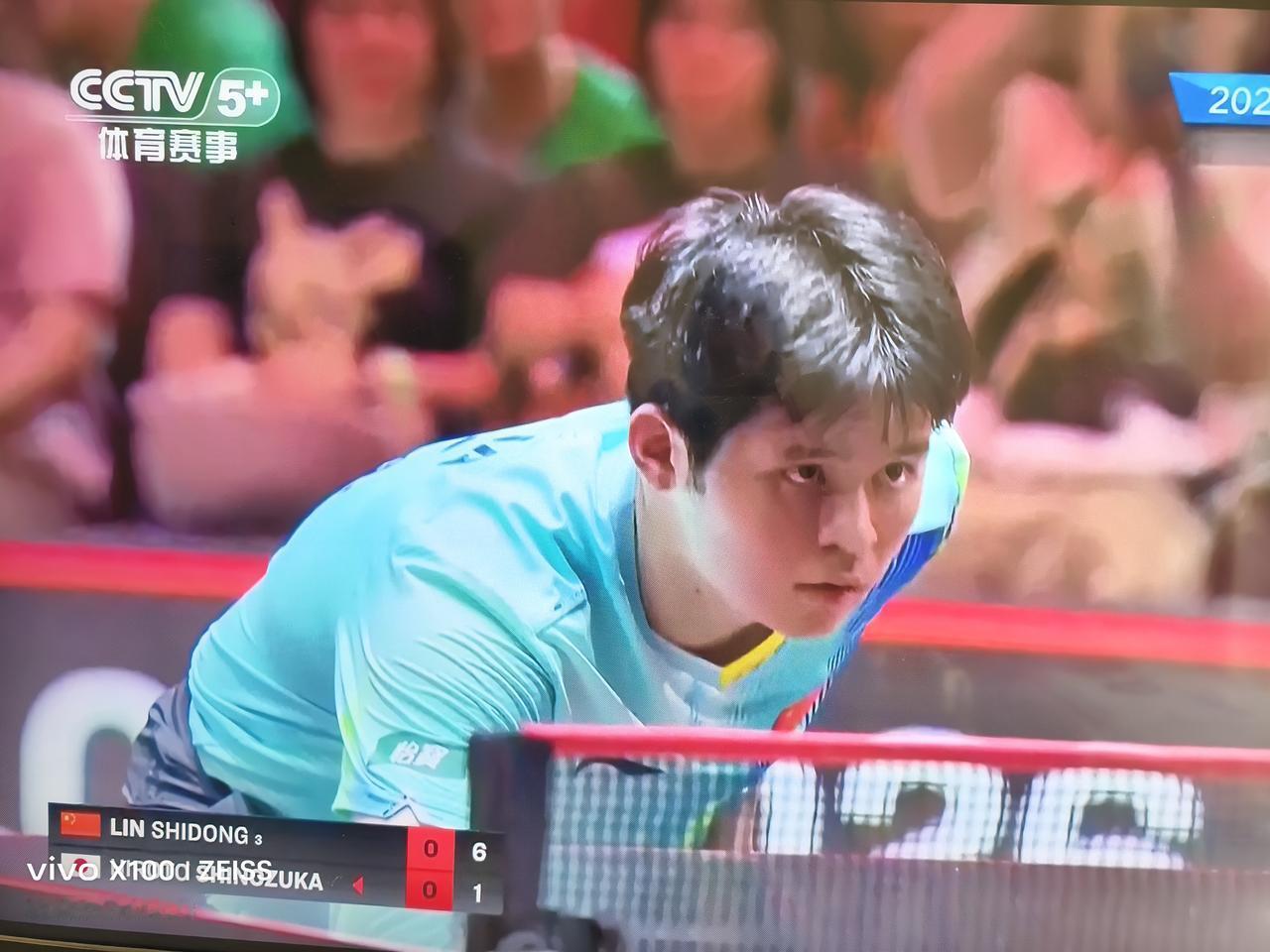 第一局林诗栋🇨🇳11-3篠塚大登🇯🇵​​​！这是一场2026WTT新