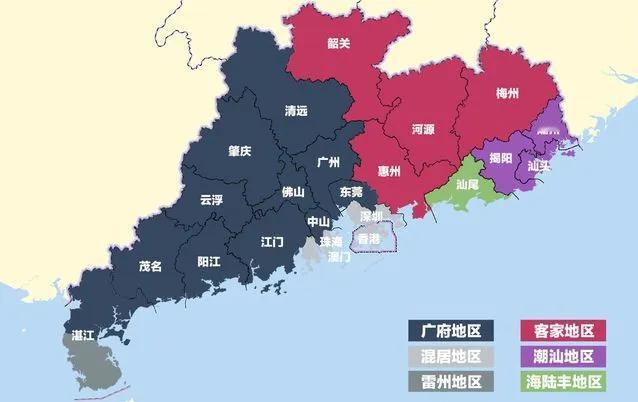 楚国人先到，阳禺国：大致位于今广东清远的阳山、英德、连州、连南、连山一带。驩兜国