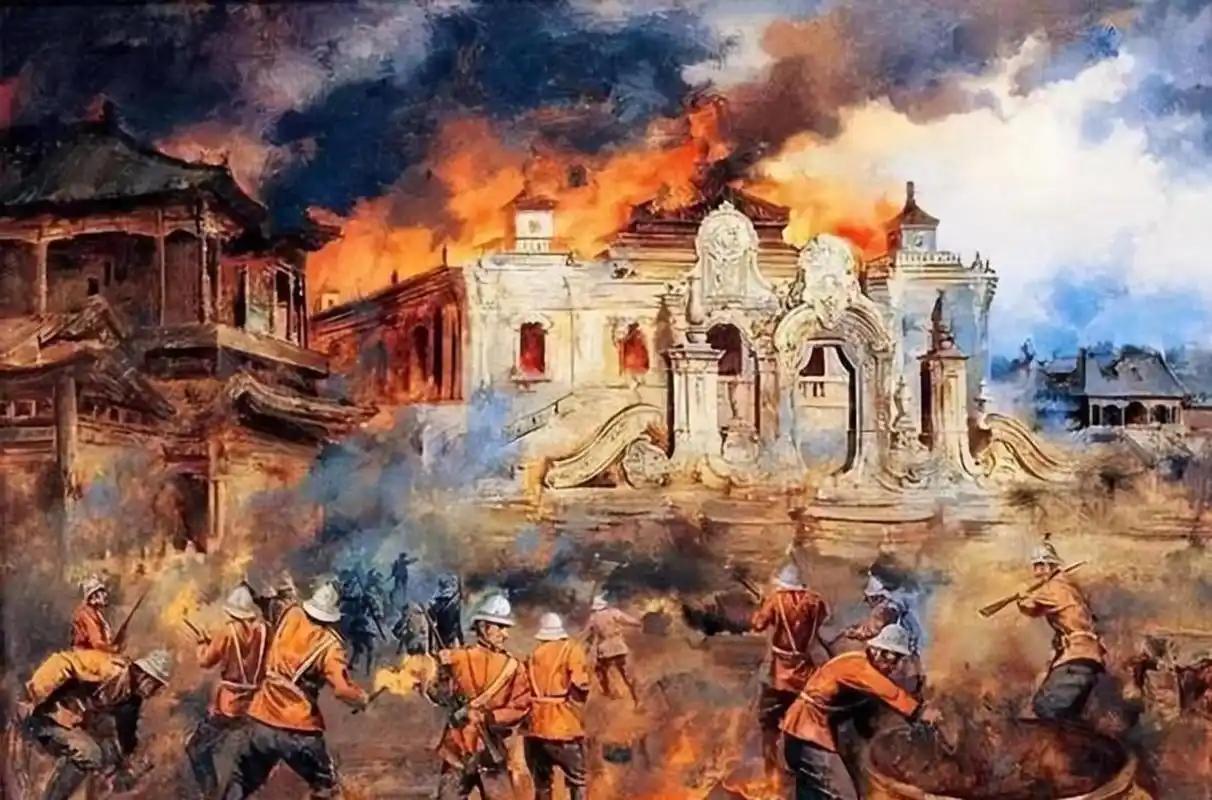 很多人以为火烧圆明园是八国联军干的，其实这是一个流传百年的历史误区。真正放火烧毁