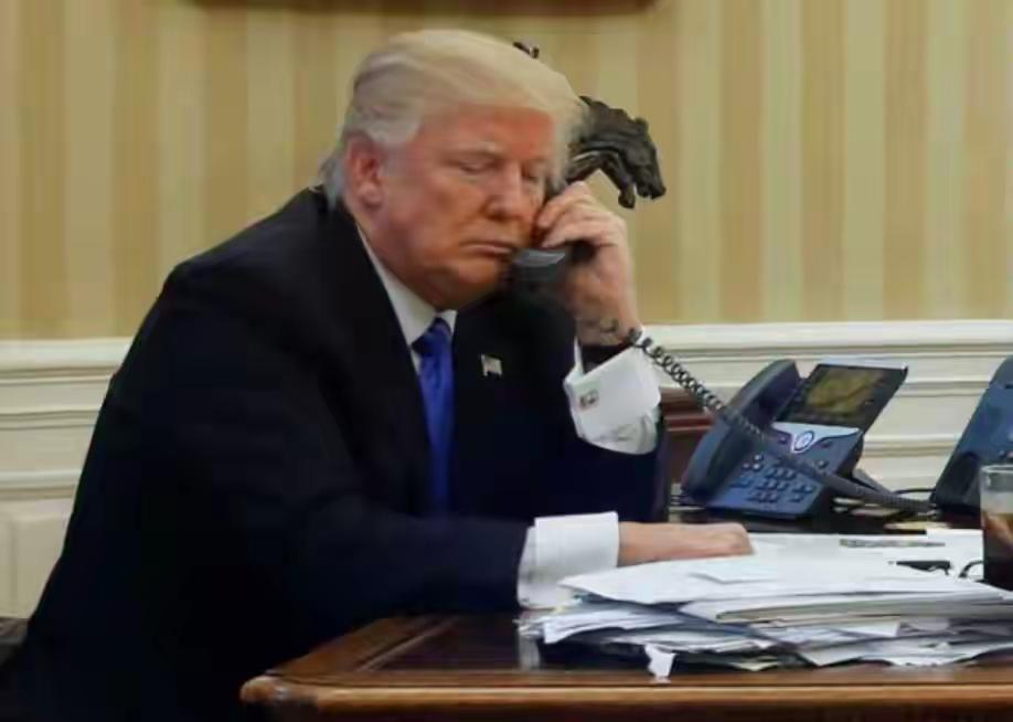 特朗普这通电话打得有意思。先跟北京聊一小时，转头就给东京灌了25分钟