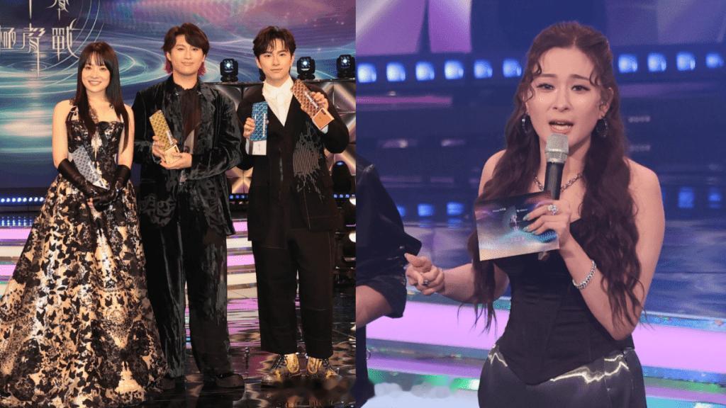 陈懿德主持《声秀》决赛表现“失误”自炒绯闻提及罗天宇好尴尬？靠性感扳回一城