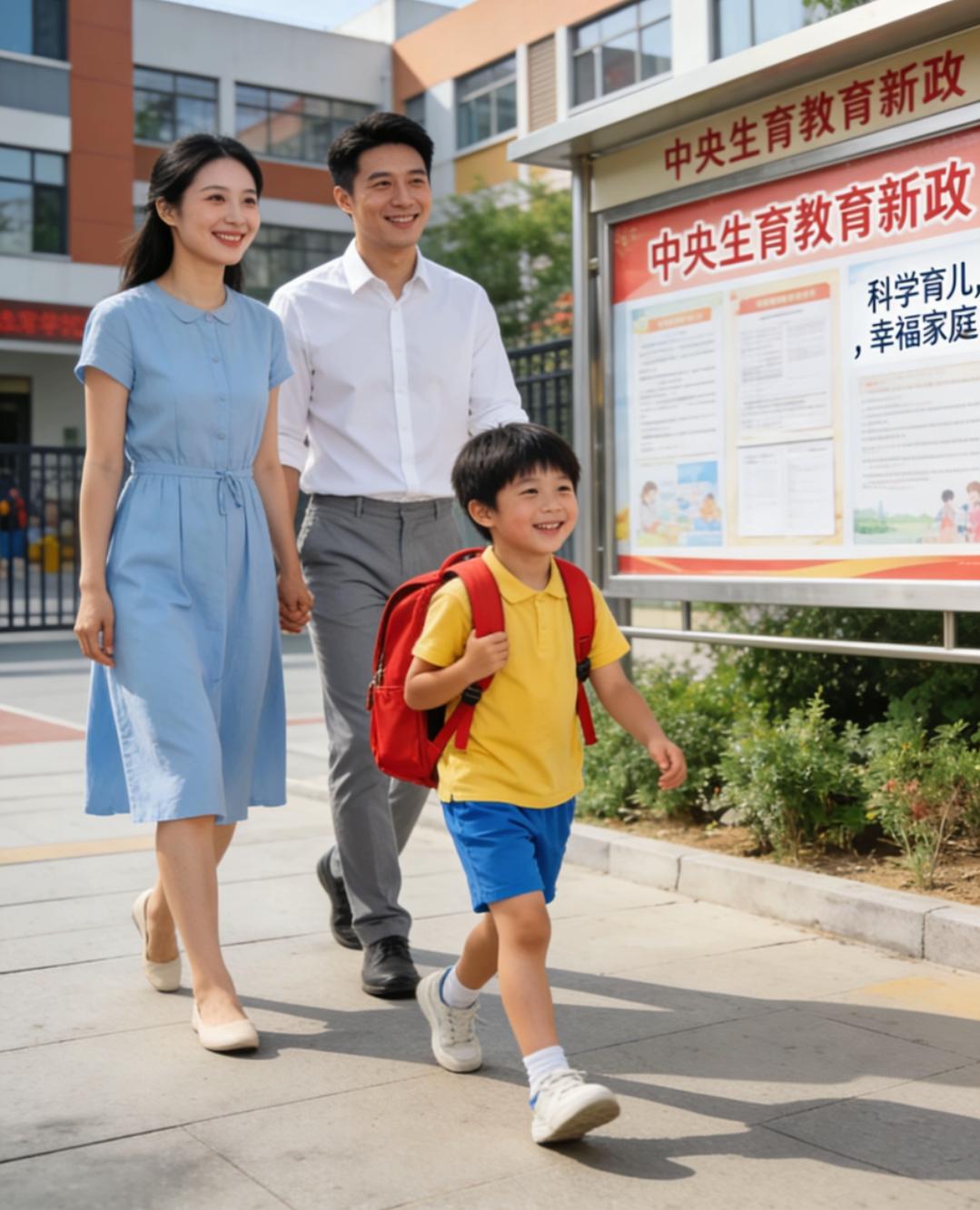 中央生育教育新政中央生育教育新政，实实在在为家庭减负松绑。表姐家孩子