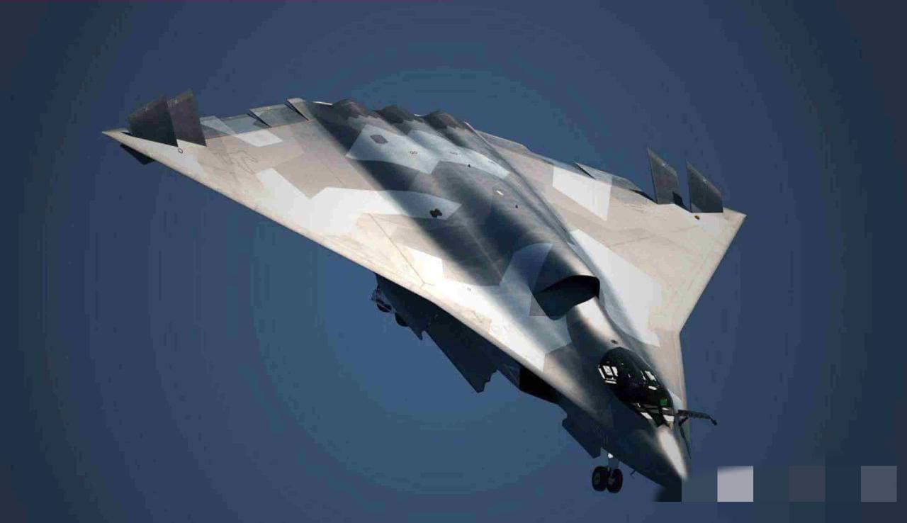 歼-36四架原型机接连上天，美国F-47还在图纸阶段，六代机竞赛已悄悄换跑道