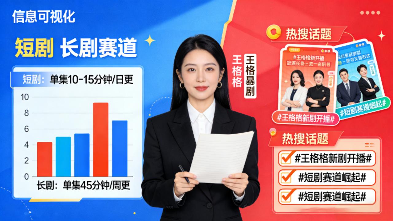 50亿播放短剧一姐被劝回赛道！王格格遭遇的偏见，藏着千亿市场的破圈困境4月