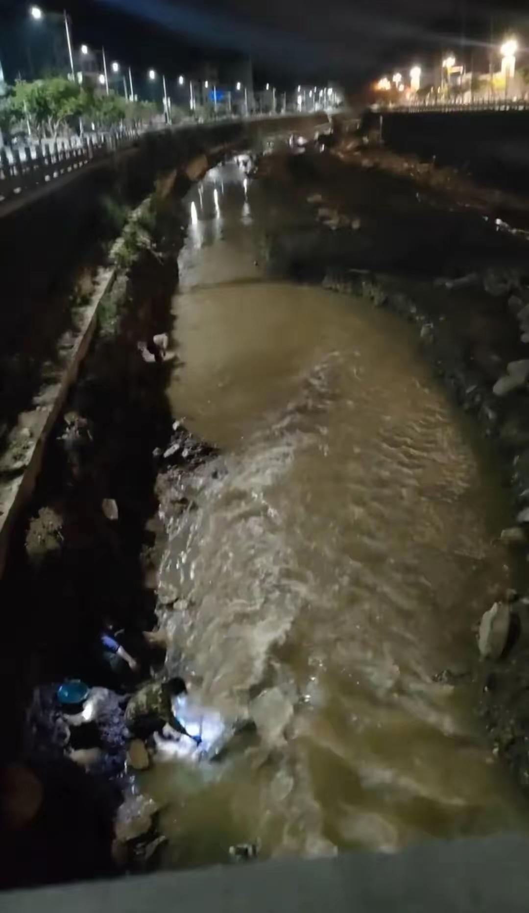 11月2日，有甘肃陇南网友发布一河道视频，称有人在河道内淘金。该视频配发文字称：