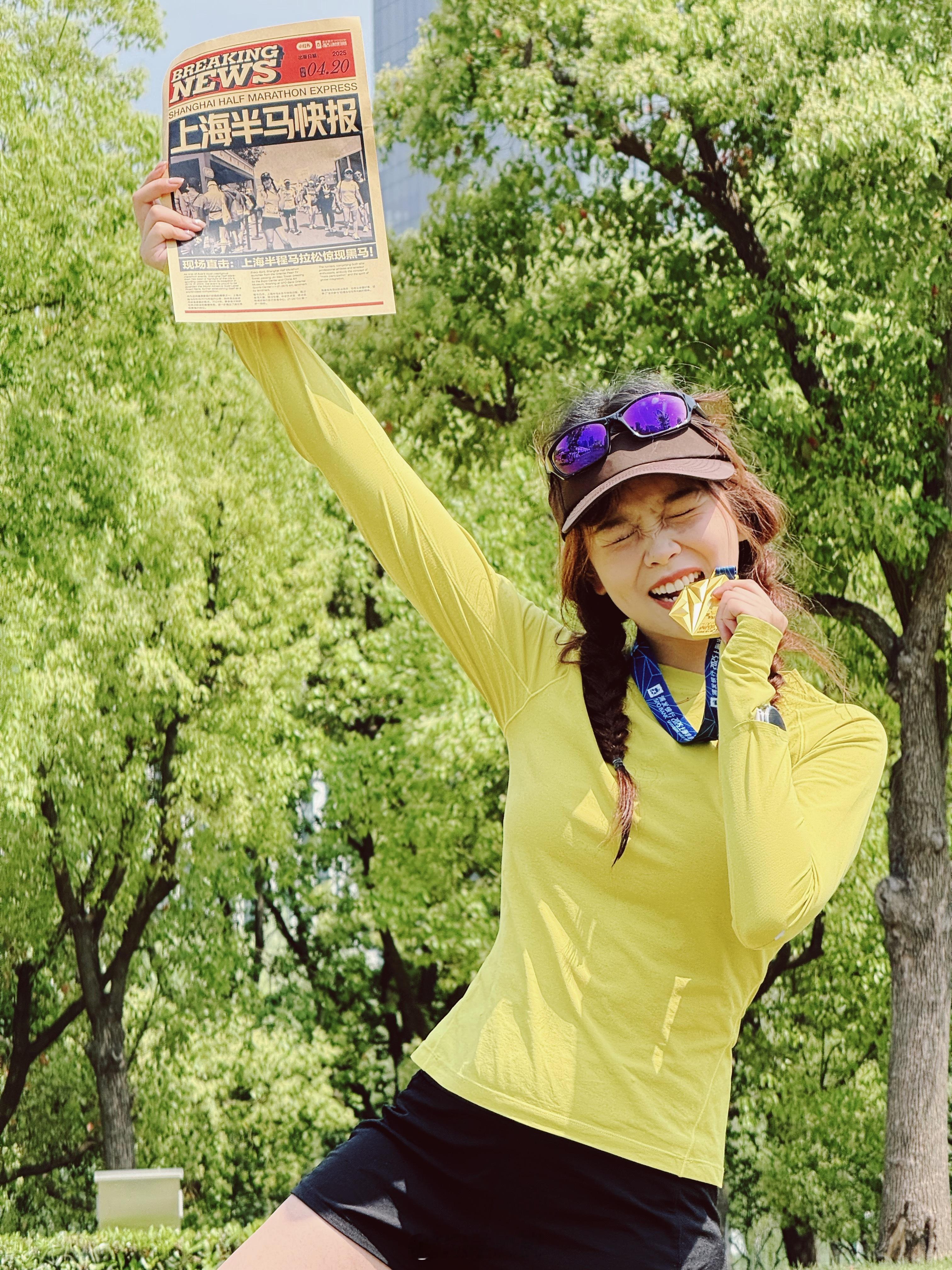没跑过半马🏃🏻‍♀️大概怎么都是PB✨​​​