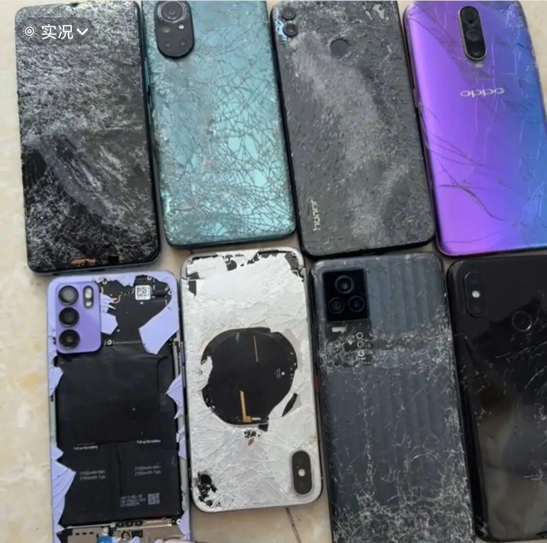 到处收旧手机的人，收走都拿去干嘛了？真不是只换脸盆你们那边小区楼下、菜市场门