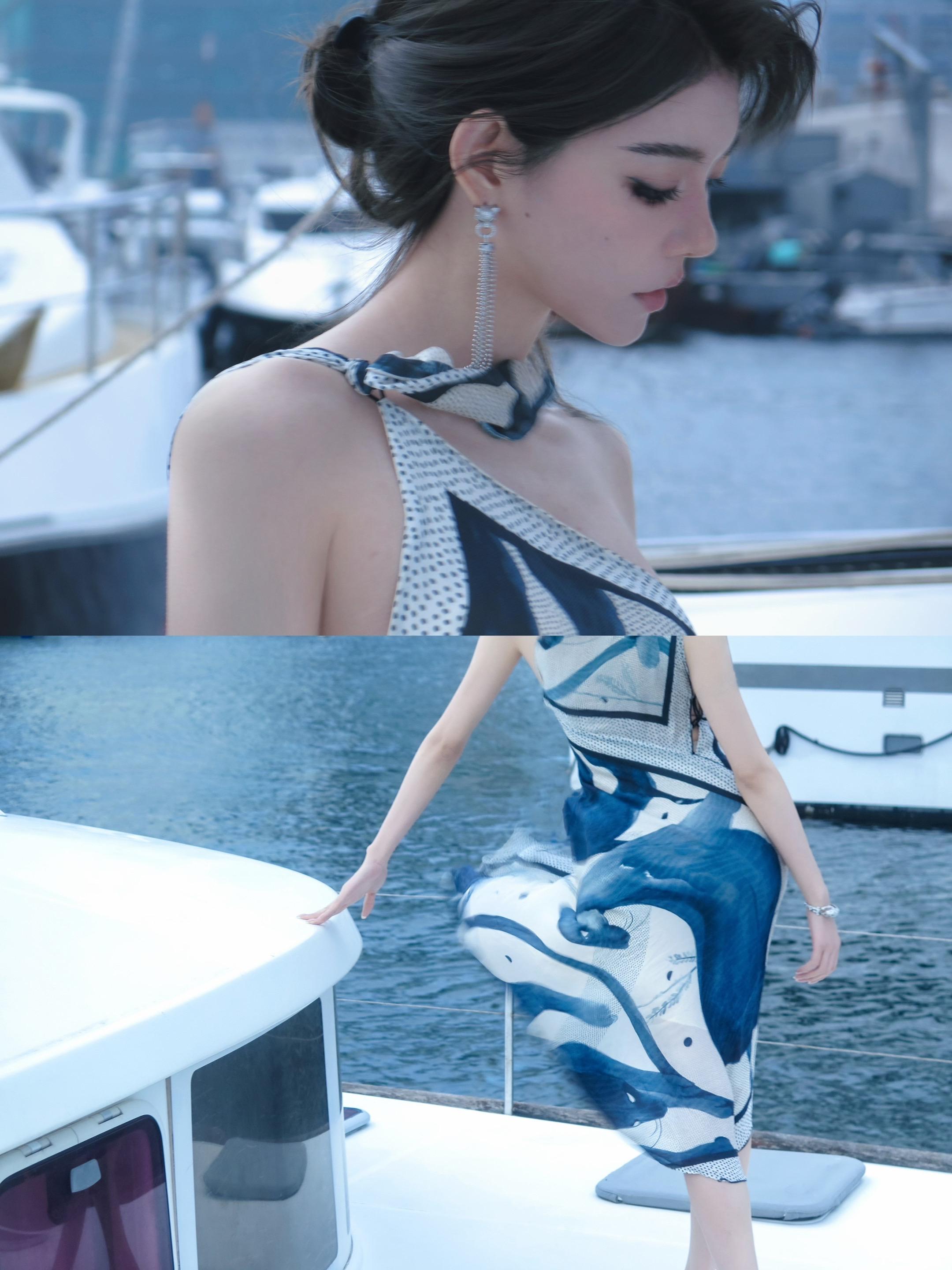 那天 在海边做了蓝色的梦。