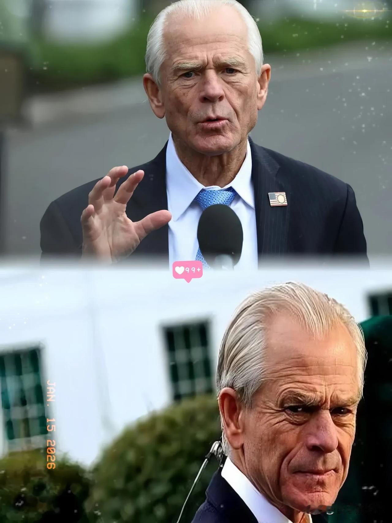 纳瓦罗在镜头前的那股子狂劲儿，真让我看乐了。身子前倾，满脸通红，张嘴就是“五