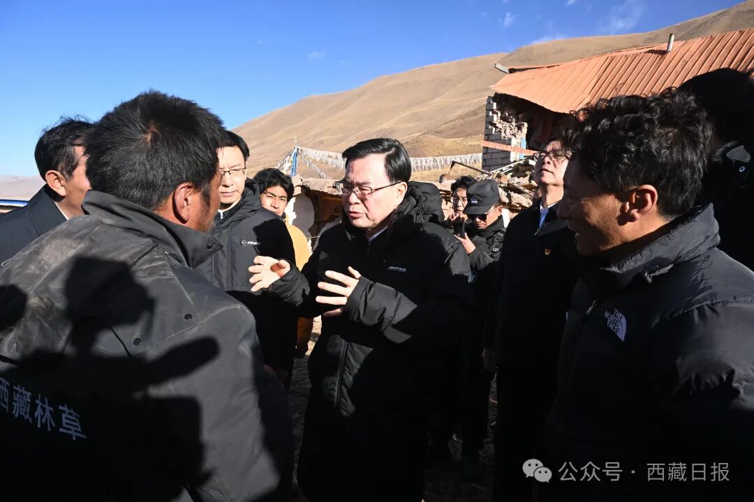 西藏巴青县发生7.0级地震, 胡昌升抵达震中指挥应急救援