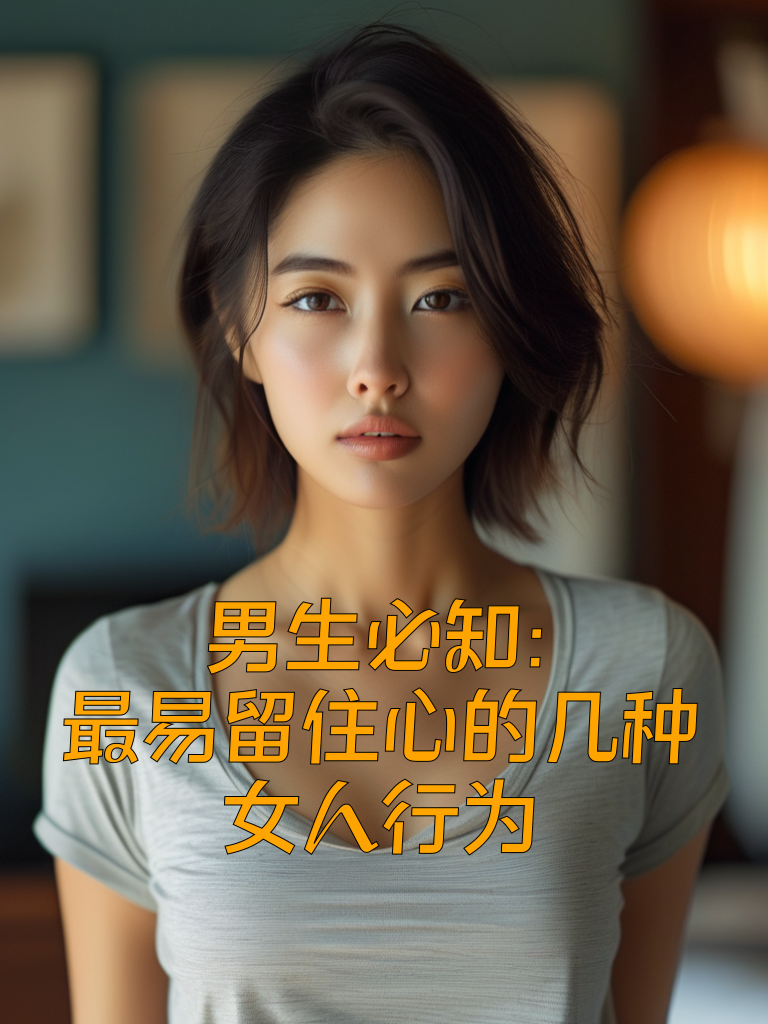 男生必知：最易留住心的几种女人行为