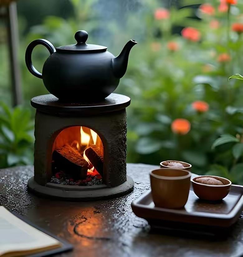 半日闲晨光漫过窗棂时，瓷杯里的咖啡正腾着轻雾。银勺搅开深褐的液色，把昨夜未