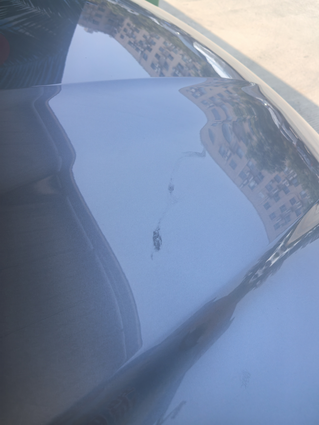 比亚迪车漆真的不敢恭维前段时间保养的车，停车库里一段时间没开。开出来洗车，发现