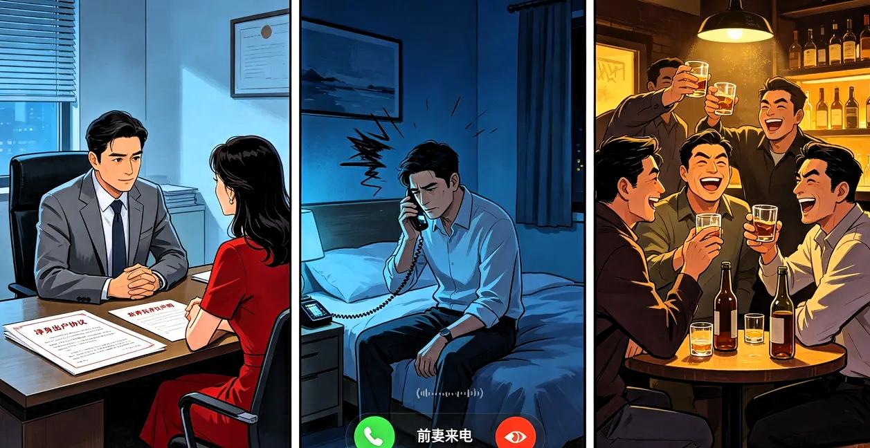 一位兄弟，上周刚和出轨的前妻办完了离婚手续。当时前妻的态度极其坚定，执意要离婚。
