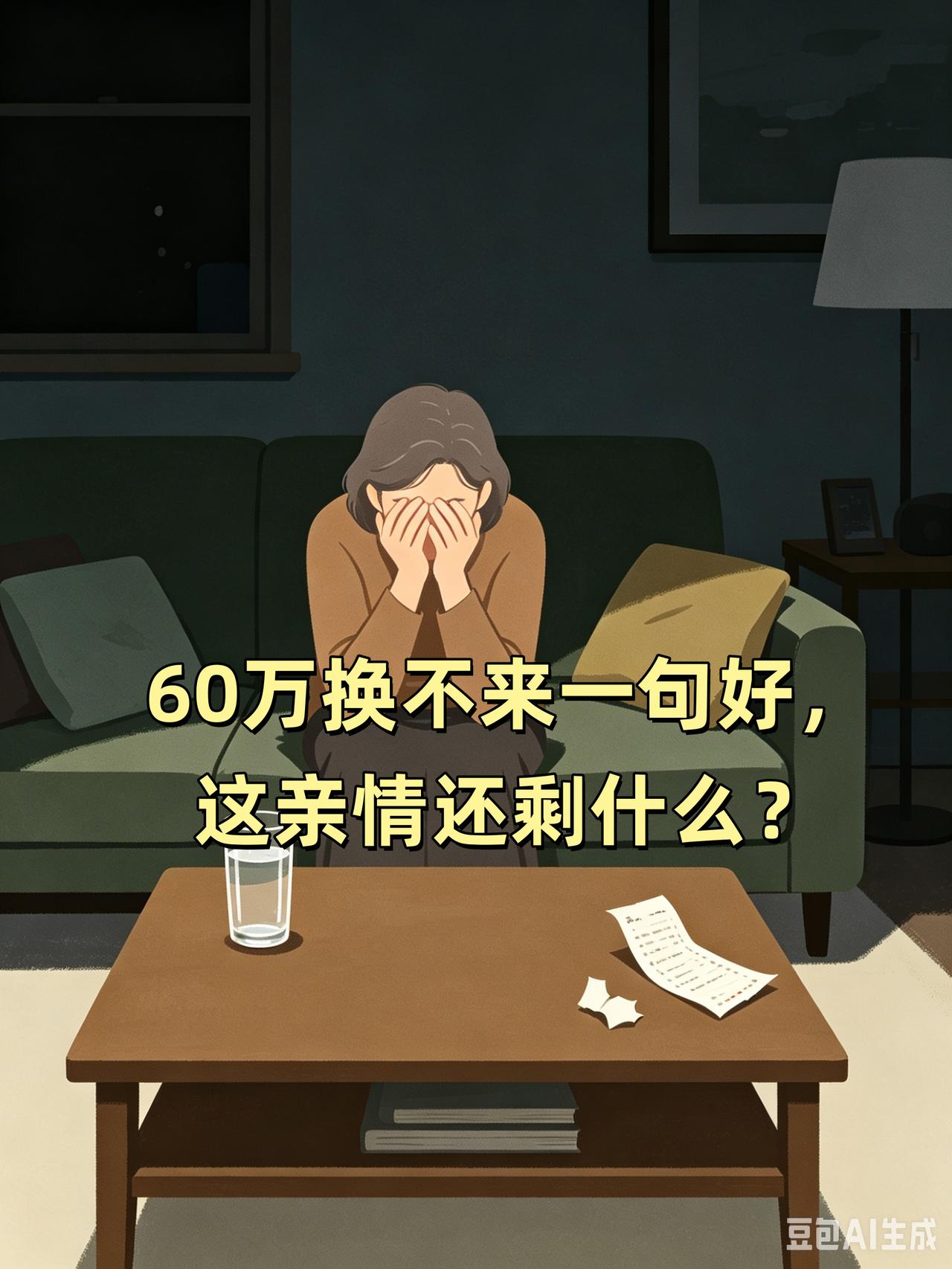 我表姐掏60万帮弟弟买房，结果因为弟媳坐月子她少送了两只鸡，被亲妈打电话