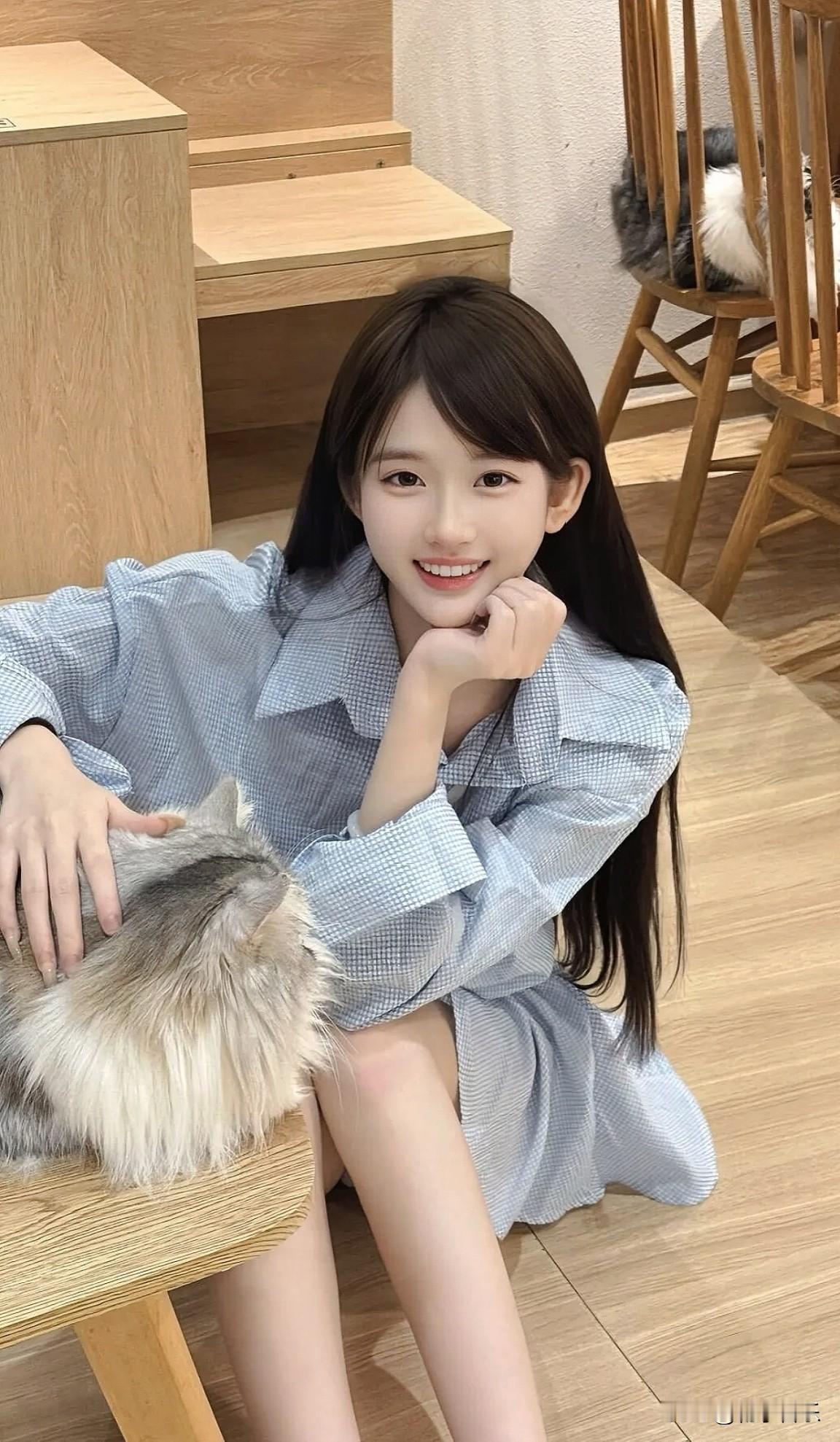 萌宠作伴，步履生风，笑靥如花，满心都是甜滋滋的小欢喜～晒图笔记大赛少女风写真照