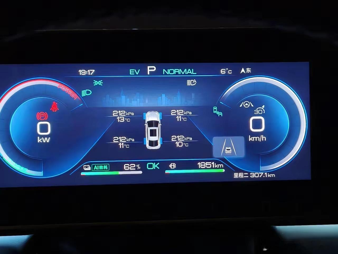 看来冬天是没必要频繁充电了。早上满电出门，下班回来就剩差不多一半电，我的车这才刚