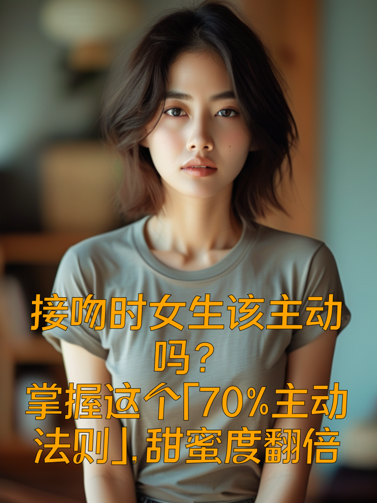 接吻时女生该主动吗？掌握这个「70%主动法则」，甜蜜度翻倍
