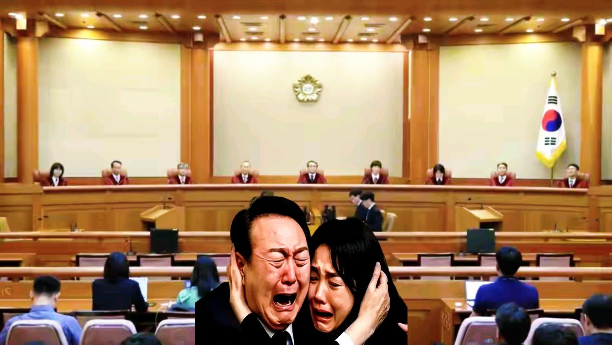 当初有多风光，现在就有多痛苦，法庭重逢让人无语时隔278天，尹锡悦与妻