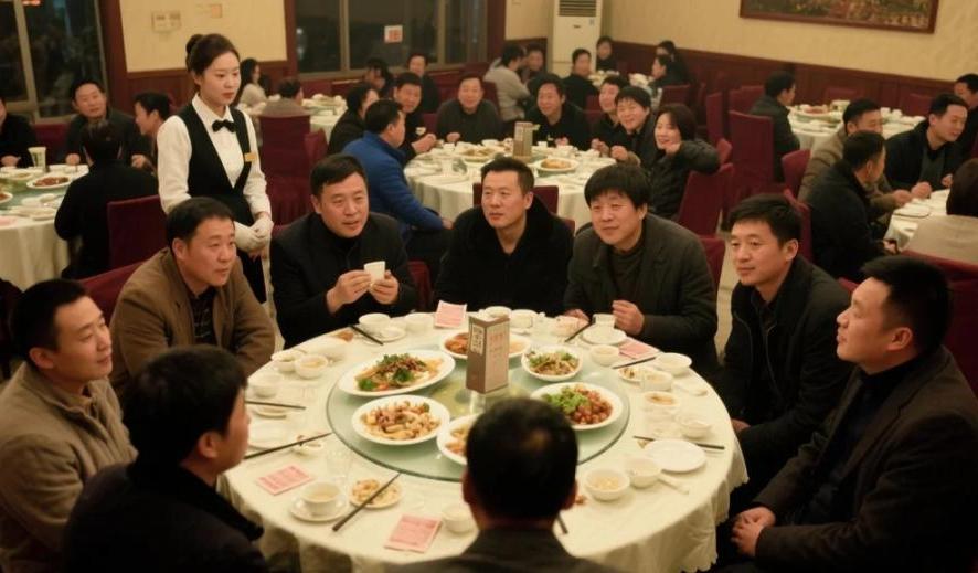 辽宁丹东，一家小饭店来了15个人吃饭，吃完饭后要结账，老板娘说什么都不收钱，还说