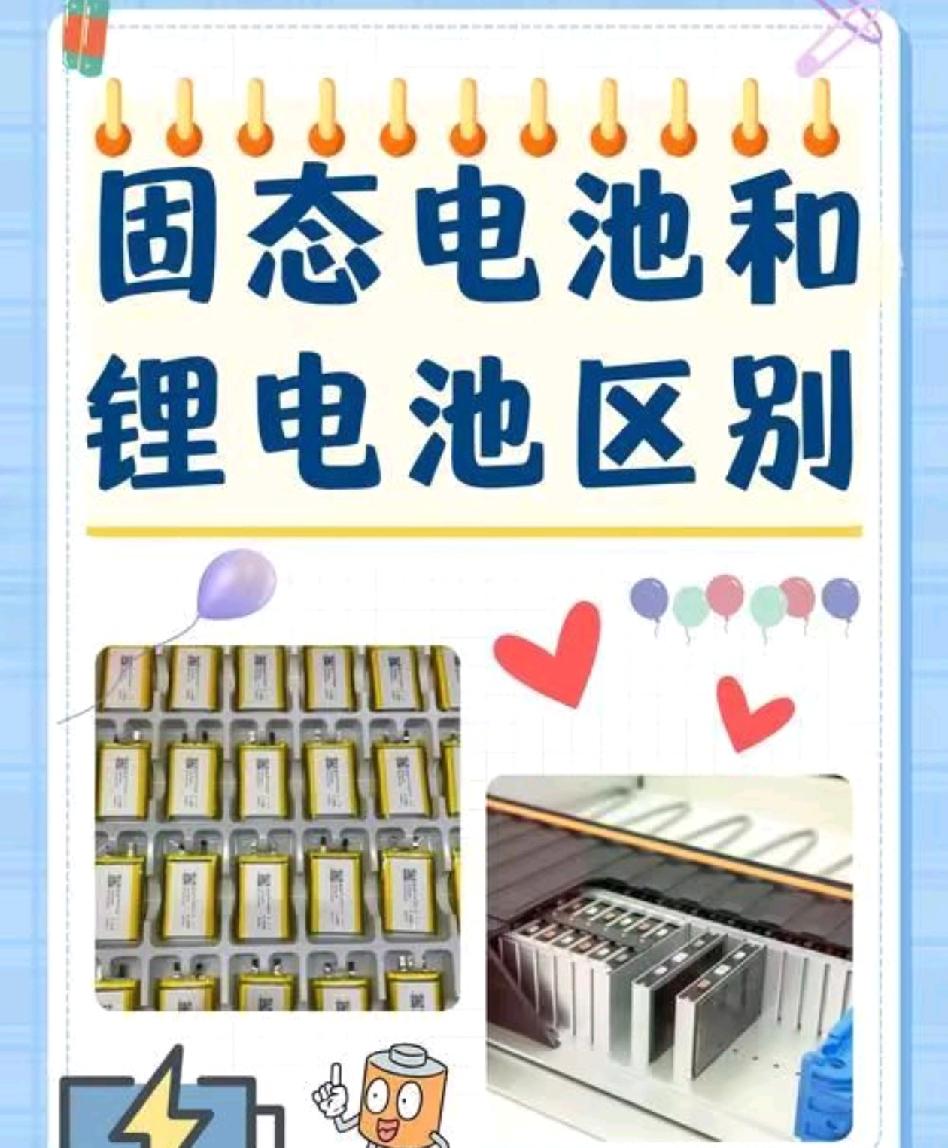 😲好家伙，固态电池和锂电池的区别简直是“功能机与智能机的代际革命”！一个靠液