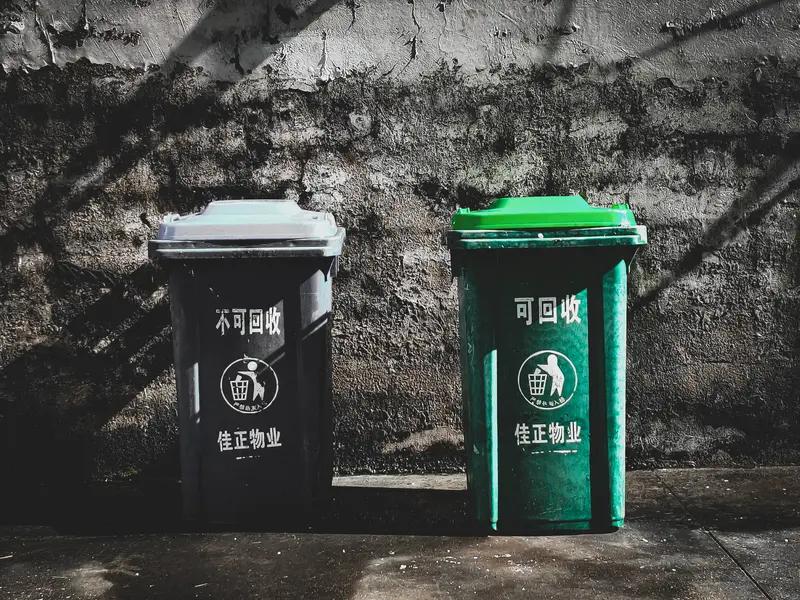 刚刚下楼扔垃圾，目睹了一场“闪电战”——我刚把袋子搁下，转头就被一位眼疾手快的阿