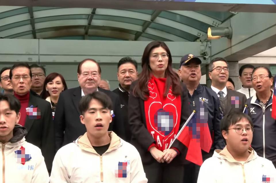 国民党举行升旗典礼郑丽文：韩国瑜说我像白雪公主国民党今早（1日）8点在中