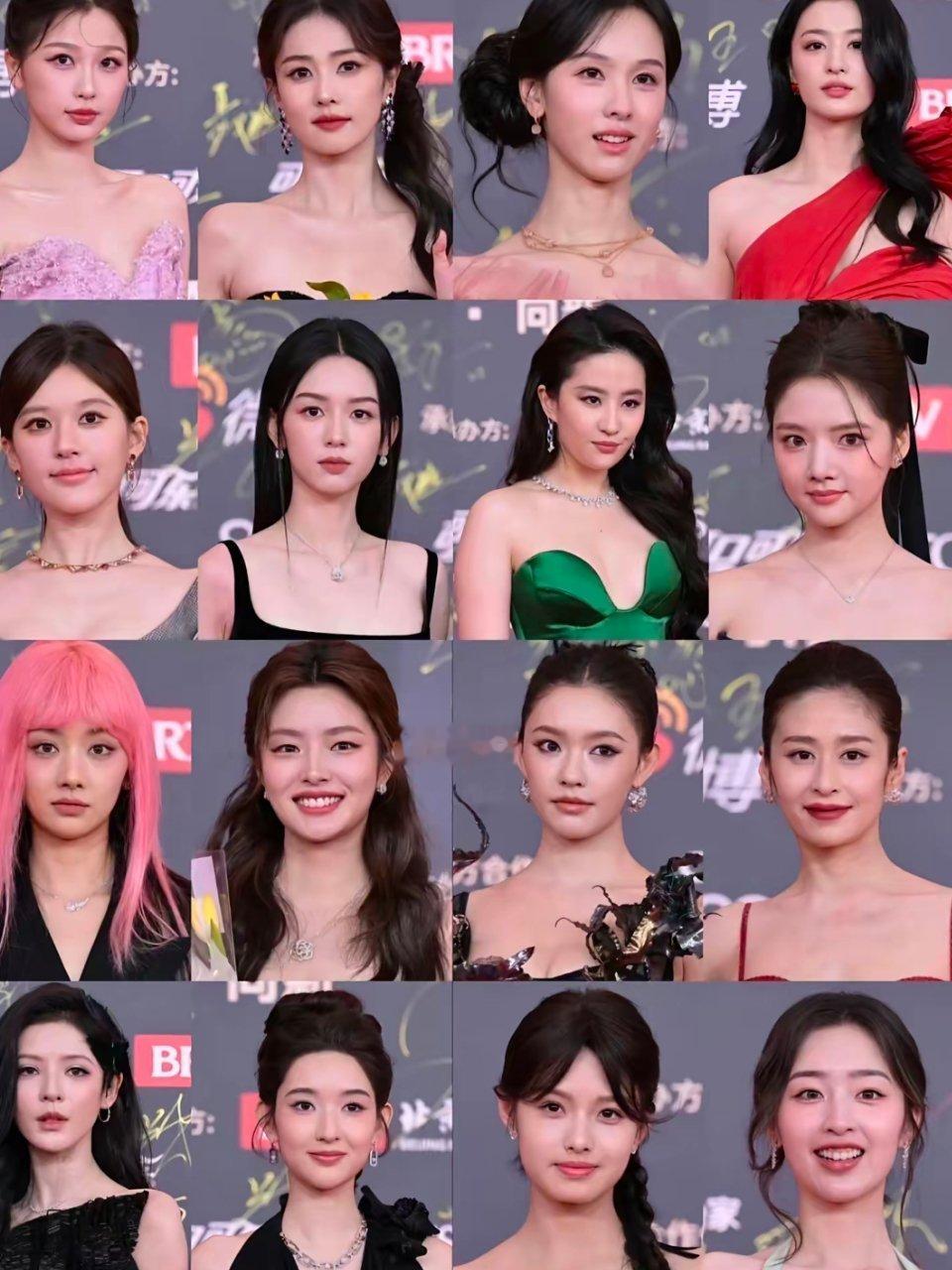 我两个女神美得很突出