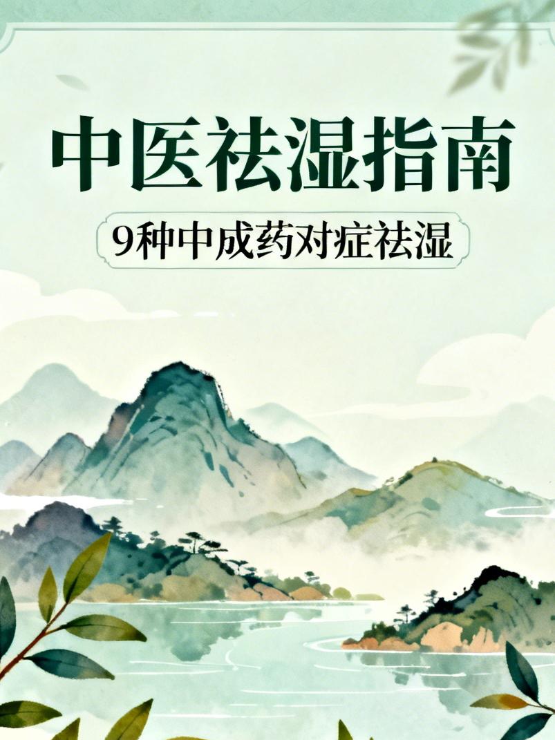 中医：凡是身上湿气重的人，都可以用这9个中成药，对证治本你是不是经常这样：头