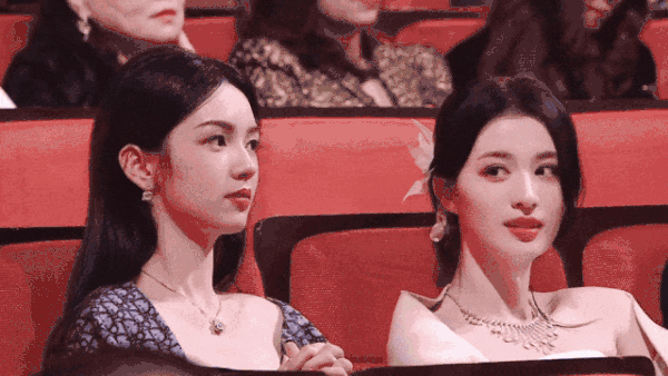 95颜霸是周也和王楚然吗24年的同框真的好美