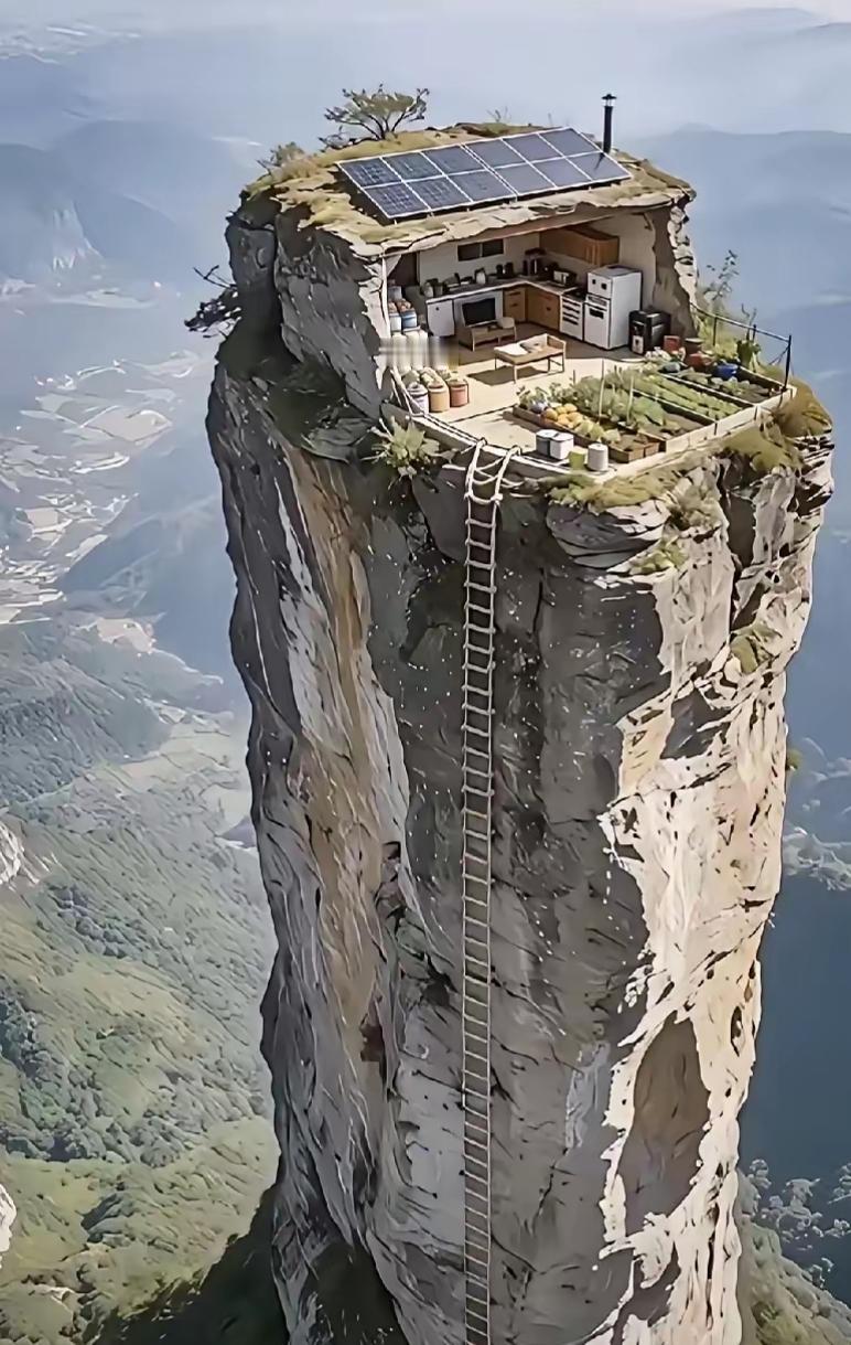 假如给你100W在这住一年，可以带5样东西，你会选哪些？①手机②电脑③发电