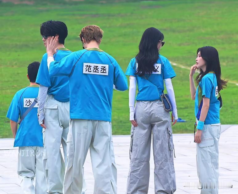 6月18日，奔跑吧路透，白鹿孟子义热聊白鹿这两天跑男录制状态满分，跑男团对白鹿