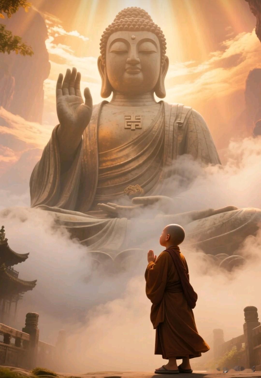 佛说：如果你富裕了​，如里你发达了，如果你日子顺遂了，请务必记得一件事：