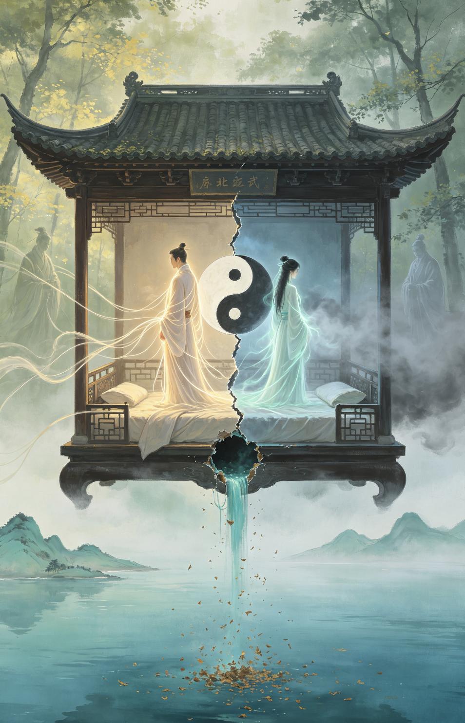 “正缘不聚同林鸟，反骨偏生共枕人”从道家讲，能结为夫妻的，未必是命盘里鸾星相合