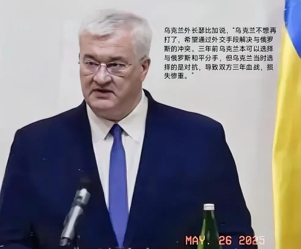 乌克兰外长认错后悔与俄对抗我简直不敢相信自己的耳朵！乌克兰外长竟