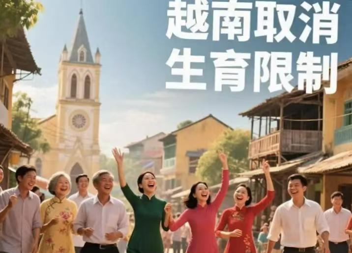 越南急了！突然废除生育限制背后，却给14亿人敲响警钟。越南开始着急？在废除生育限