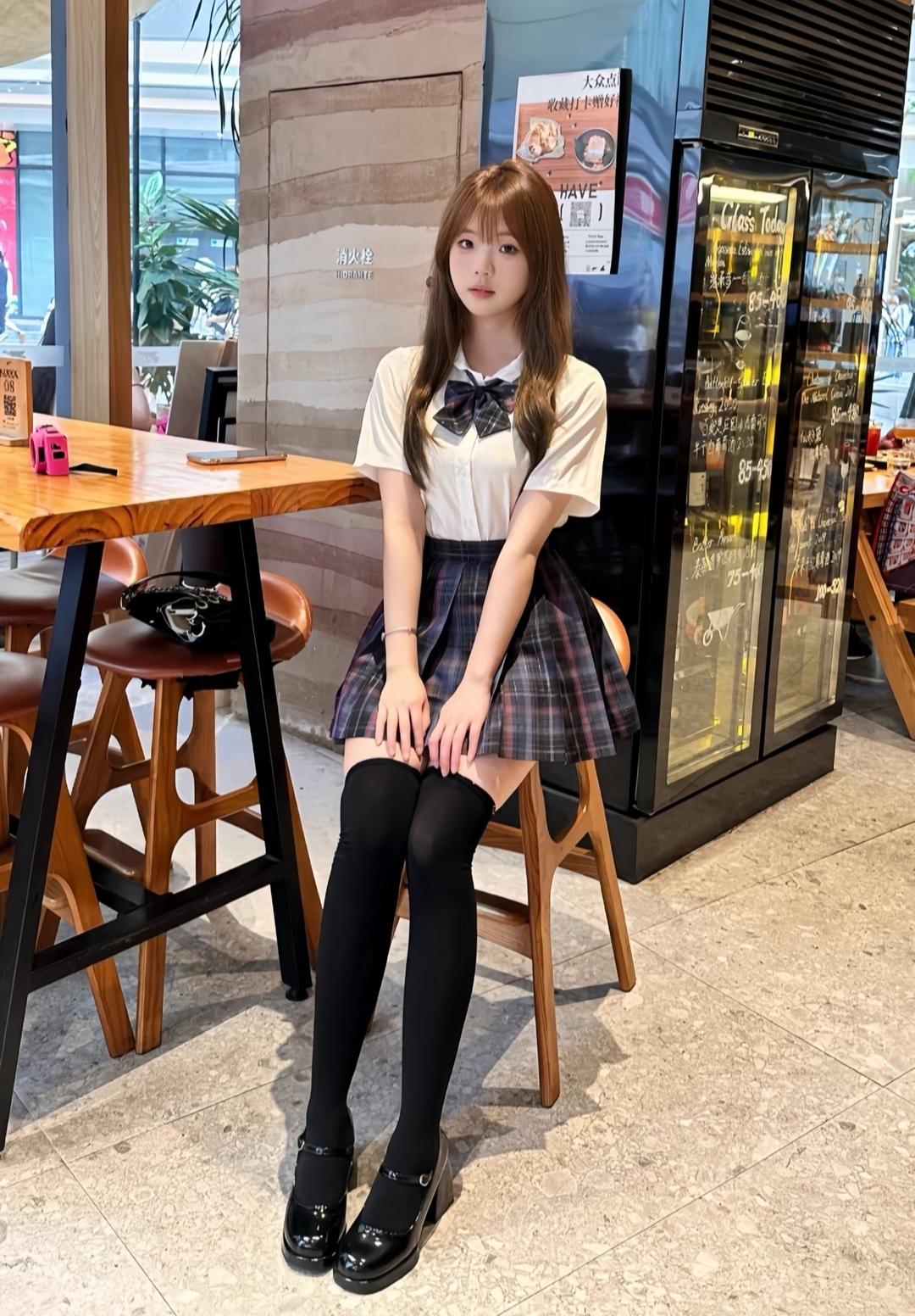 元气少女在咖啡馆的甜美日常🍰📸20多岁女生适合什么样风格的穿搭