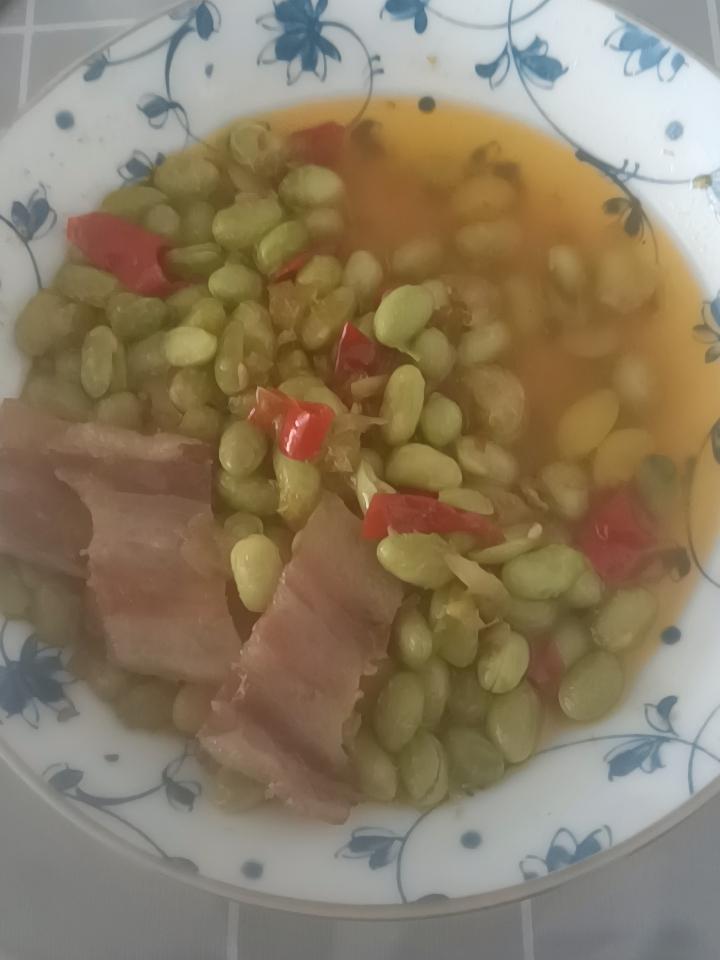 黄豆炒肉