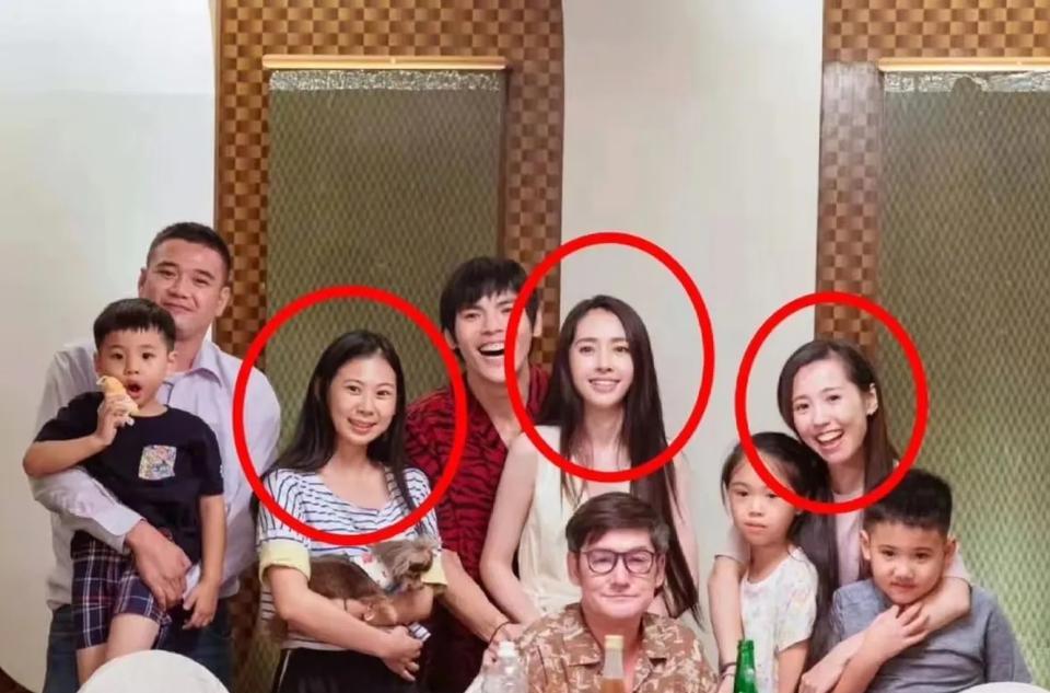 郭碧婷这种神颜不算基因彩票，人家爸爸年轻时长得又高又帅，两个妹妹虽然没有她长得漂