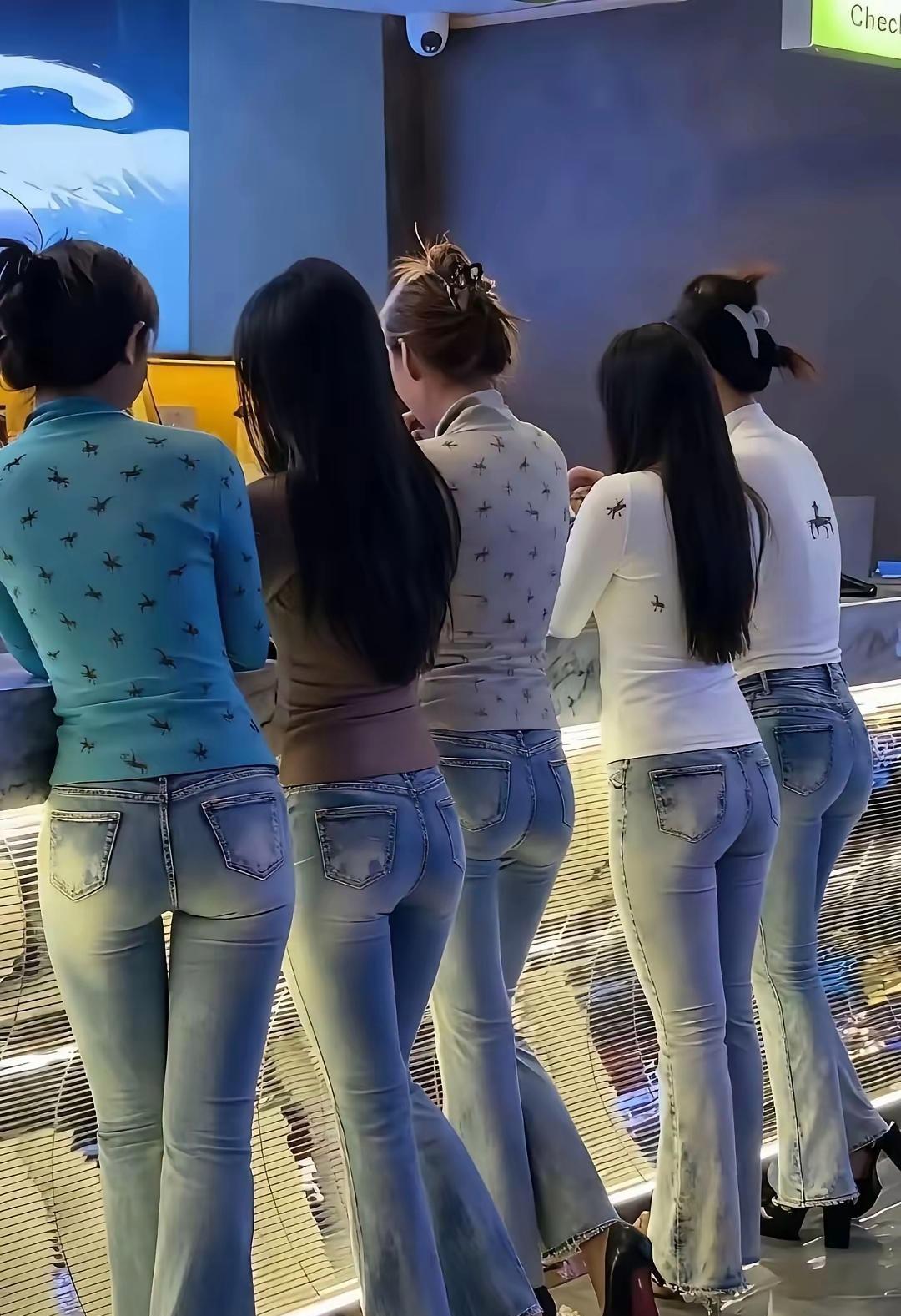 牛仔裤的杀伤力谁懂啊！